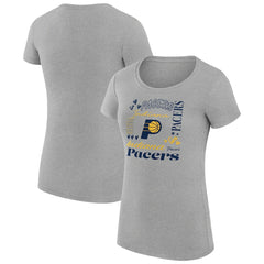 Indiana Pacers G-III 4Her by Carl Banks Women's Super-Slim Fit Lightweight Team Name Collage Graphic T-Shirt Discount