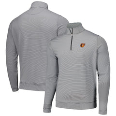 Baltimore Orioles Peter Millar Perth Sugar Stripe Performance Quarter-Zip Top | MLB Sale