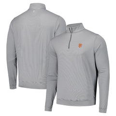 San Francisco Giants Peter Millar Perth Sugar Stripe Performance Quarter-Zip Top | MLB Near me