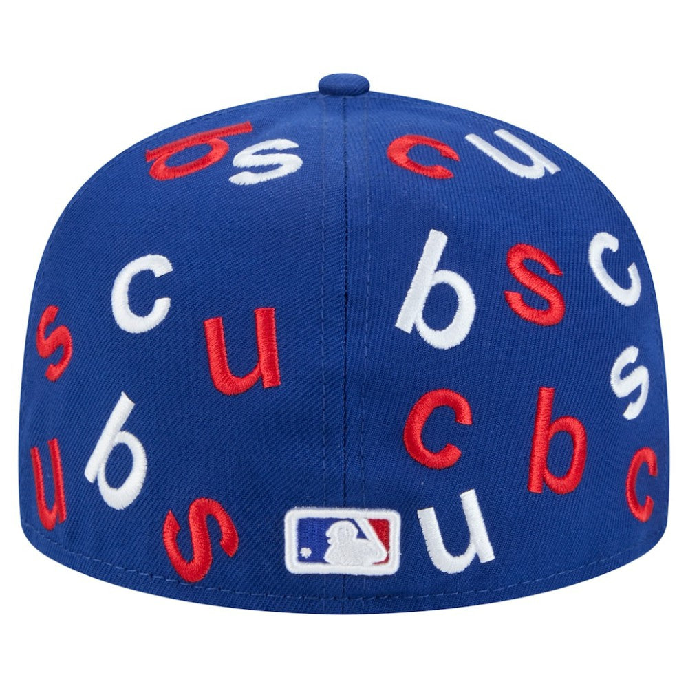 Chicago Cubs New Era Team Confetti 59FIFTY Fitted Hat | MLB Outlet