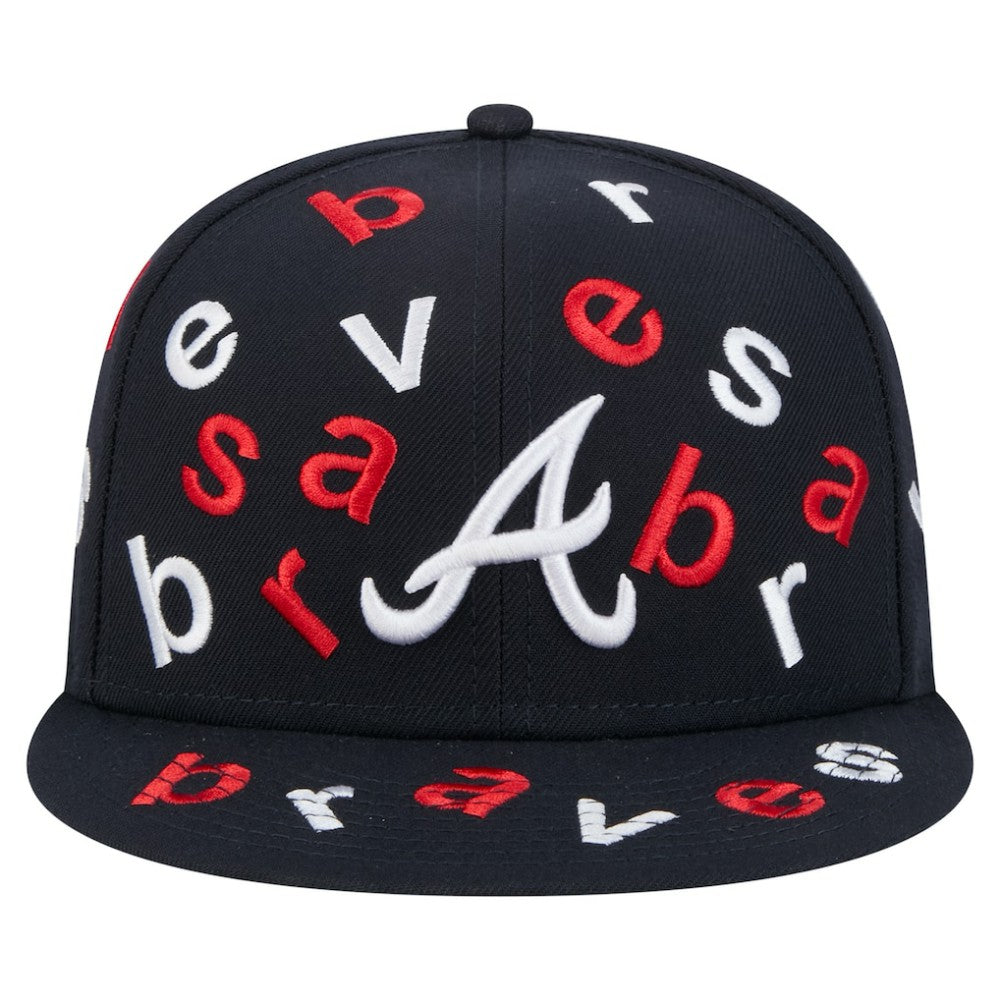 Atlanta Braves New Era Team Confetti 59FIFTY Fitted Hat | MLB Sale