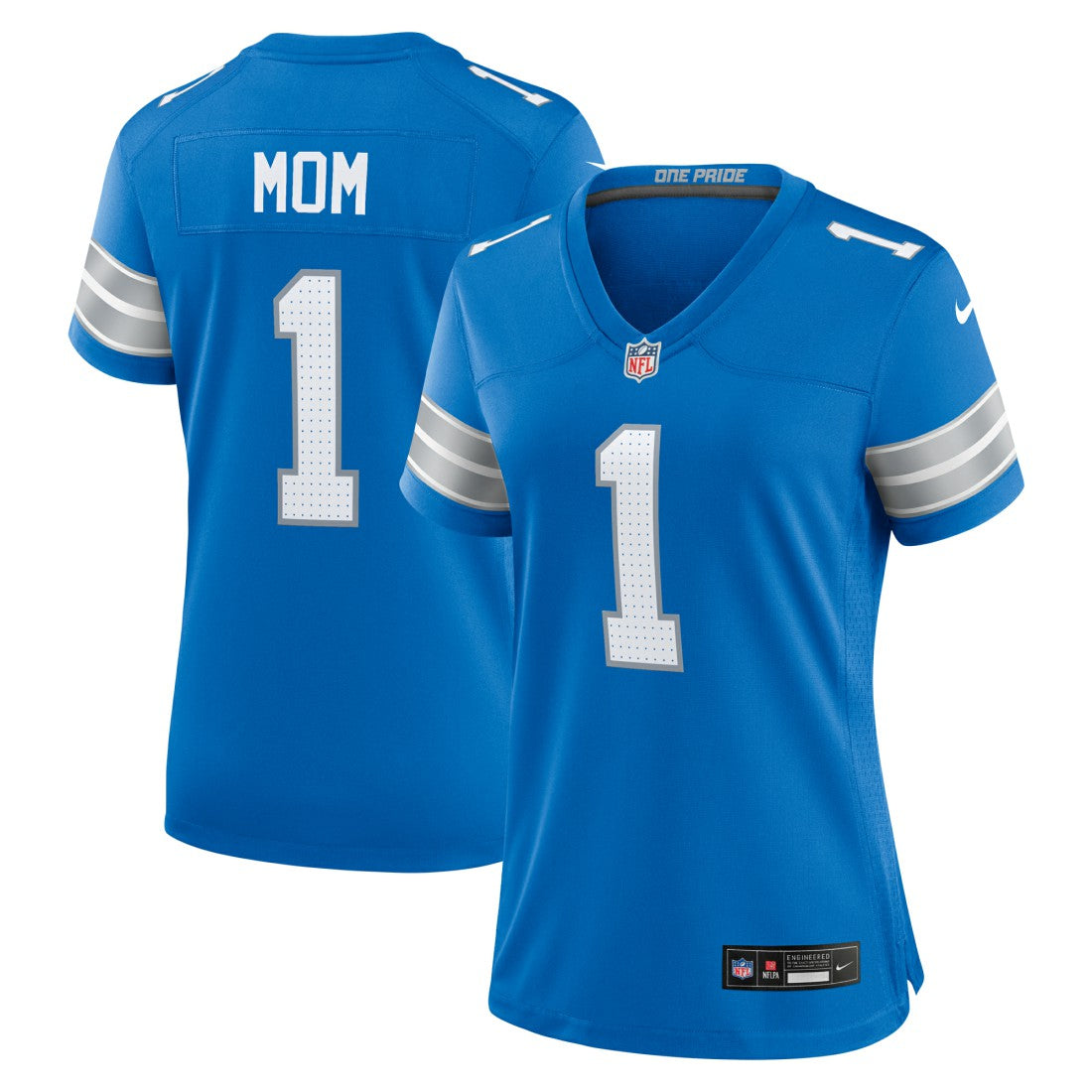 Detroit Lions Nike Number 1 Mom  Game Jersey