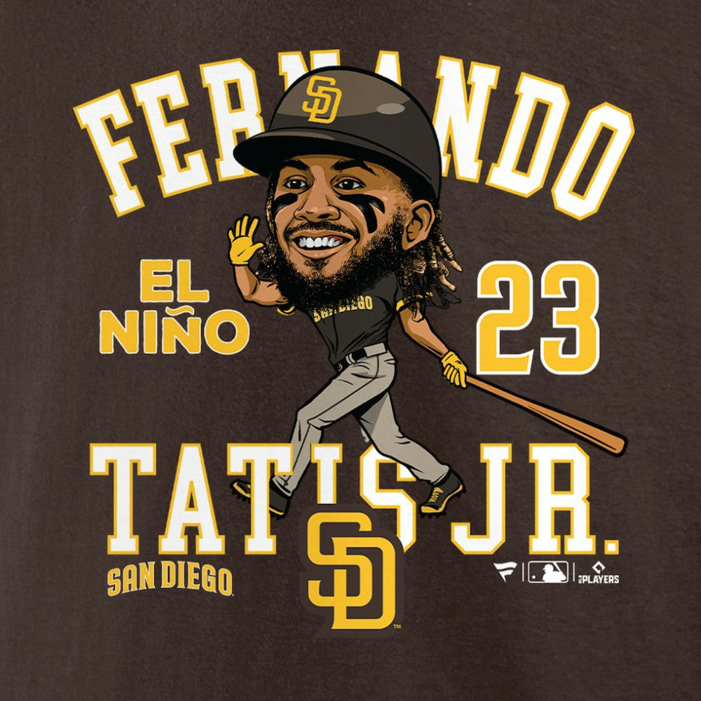 Fernando Tatis Jr. San Diego Padres Fanatics Hometown Caricature T-Shirt | MLB On Sale