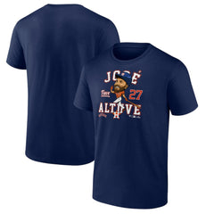 Jose Altuve Houston Astros Fanatics Hometown Caricature T-Shirt | MLB For sale