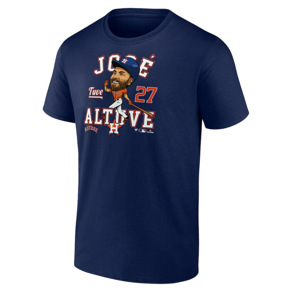 Jose Altuve Houston Astros Fanatics Hometown Caricature T-Shirt | MLB For sale