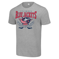 Columbus Blue Jackets Starter Team Logo Graphic T-Shirt On Sale