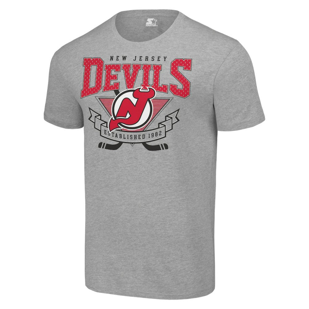 New Jersey Devils Starter Team Logo Graphic T-Shirt Outlet