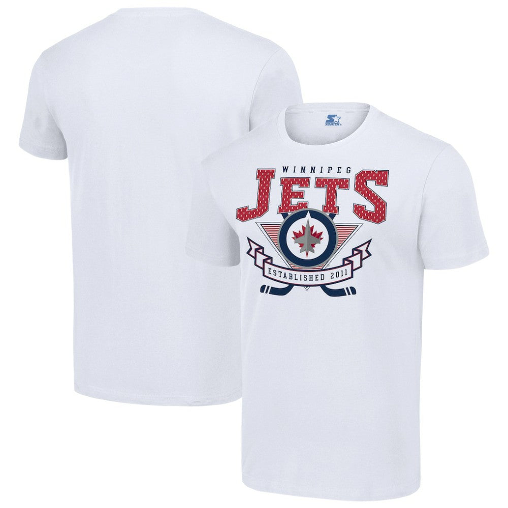 Winnipeg Jets Starter Team Logo Graphic T-Shirt Sale