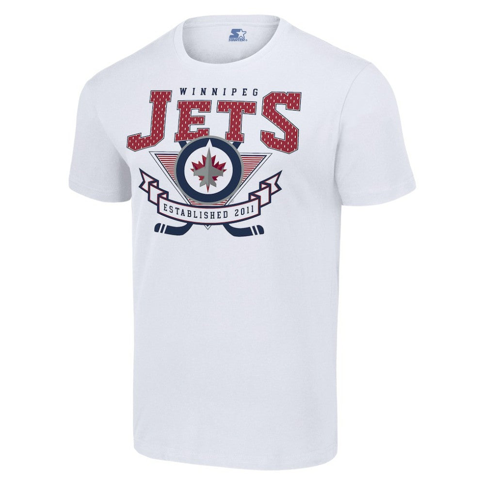 Winnipeg Jets Starter Team Logo Graphic T-Shirt Sale