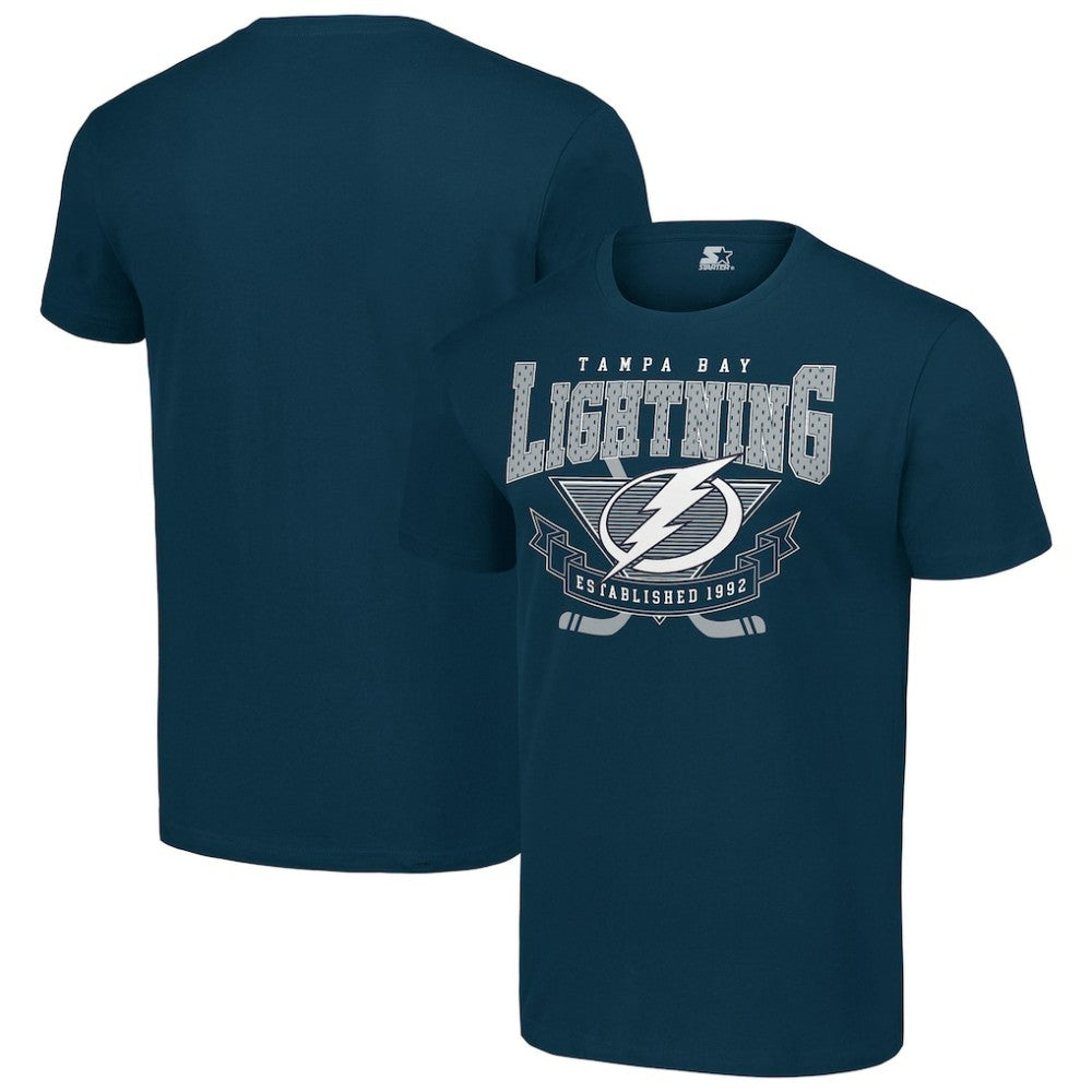 Tampa Bay Lightning Starter Team Logo Graphic T-Shirt Discount