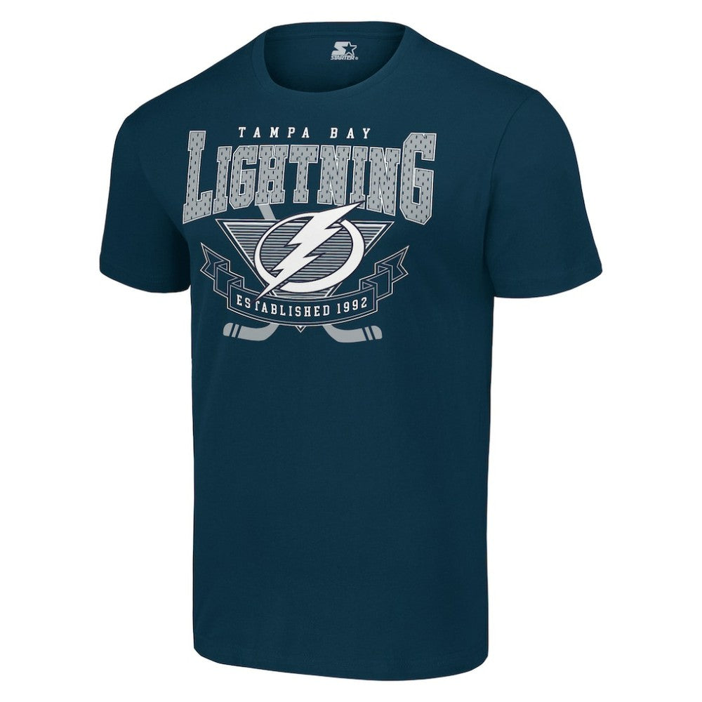 Tampa Bay Lightning Starter Team Logo Graphic T-Shirt Discount