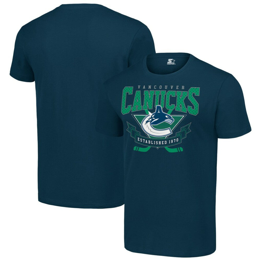 Vancouver Canucks Starter Team Logo Graphic T-Shirt Discount