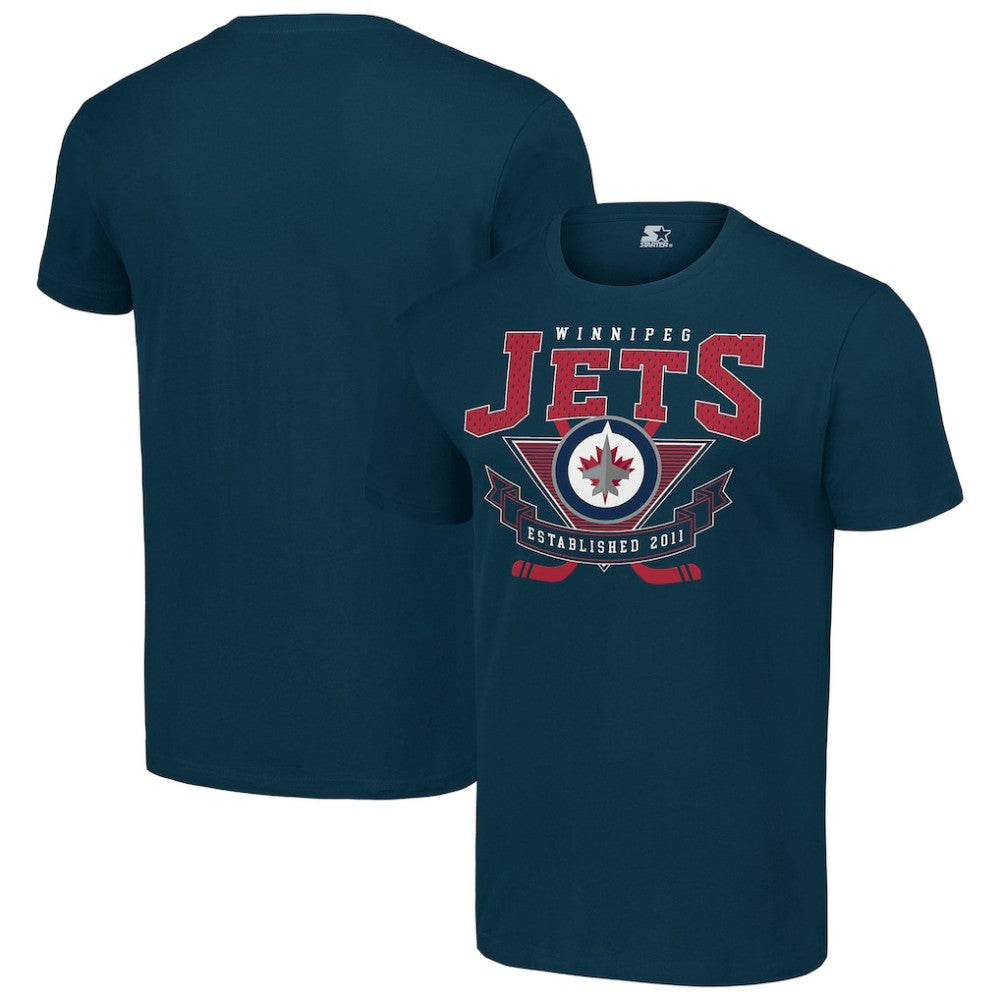 Winnipeg Jets Starter Team Logo Graphic T-Shirt Online