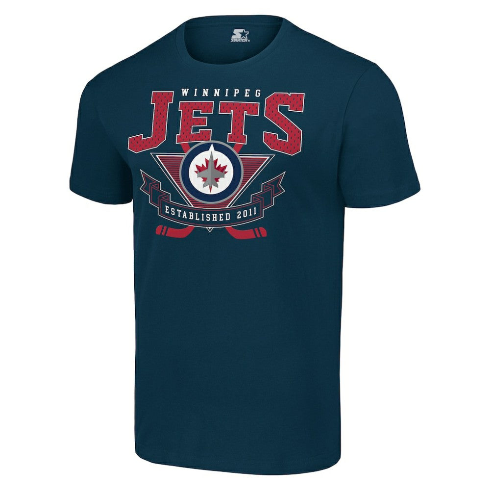 Winnipeg Jets Starter Team Logo Graphic T-Shirt Online