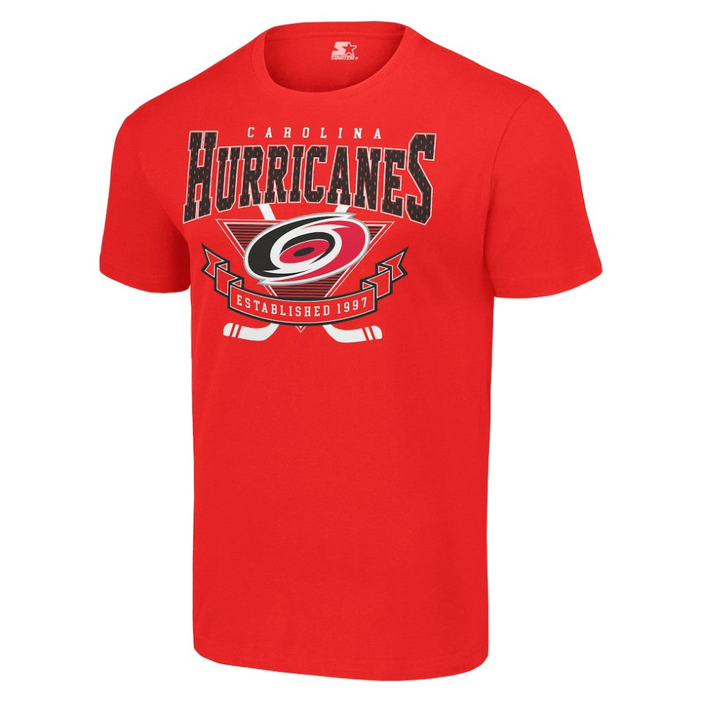 Carolina Hurricanes Starter Team Logo Graphic T-Shirt Discount