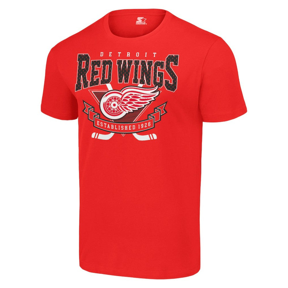 Detroit Red Wings Starter Team Logo Graphic T-Shirt Discount