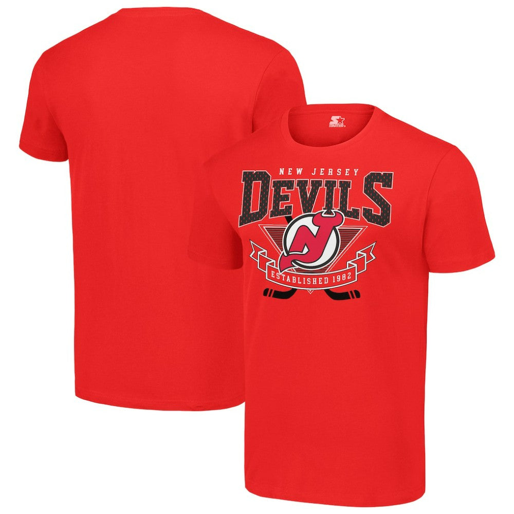 New Jersey Devils Starter Team Logo Graphic T-Shirt Discount