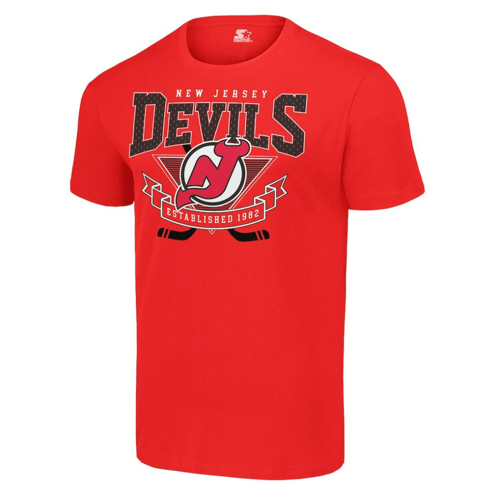 New Jersey Devils Starter Team Logo Graphic T-Shirt Discount