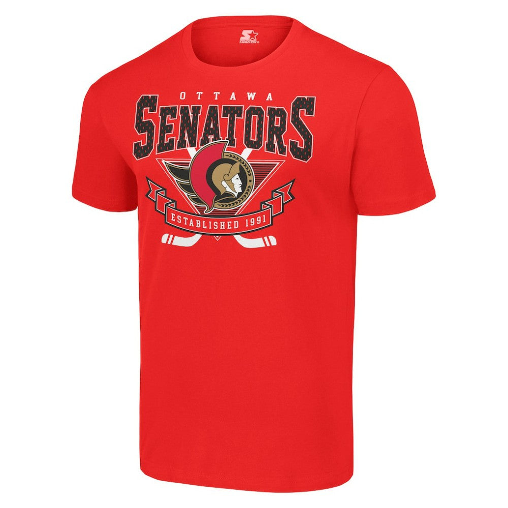 Ottawa Senators Starter Team Logo Graphic T-Shirt For Sale