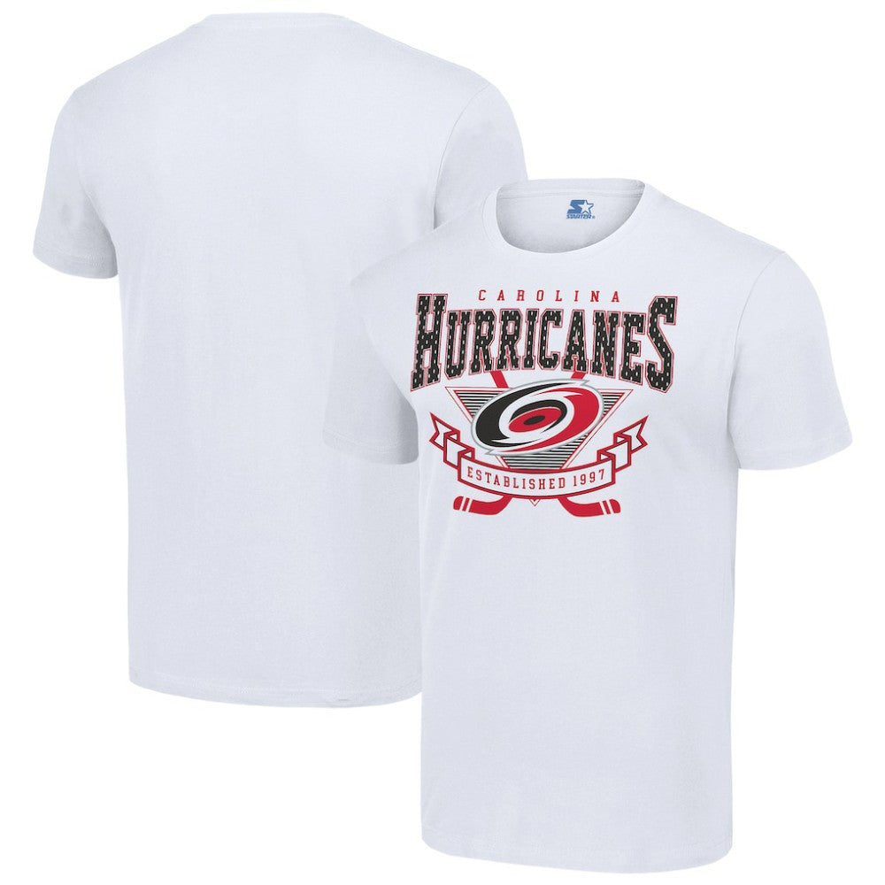 Carolina Hurricanes Starter Team Logo Graphic T-Shirt Discount