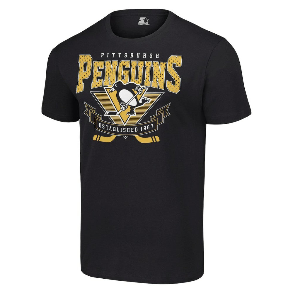 Pittsburgh Penguins Starter Team Logo Graphic T-Shirt On Sale