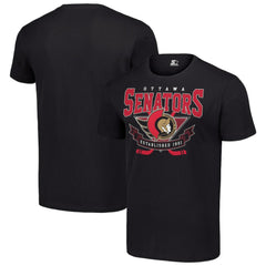 Ottawa Senators Starter Team Logo Graphic T-Shirt On Sale