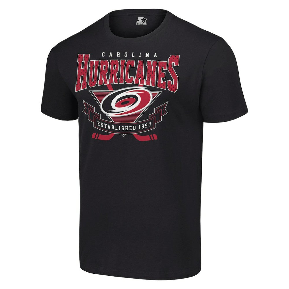 Carolina Hurricanes Starter Team Logo Graphic T-Shirt On Sale