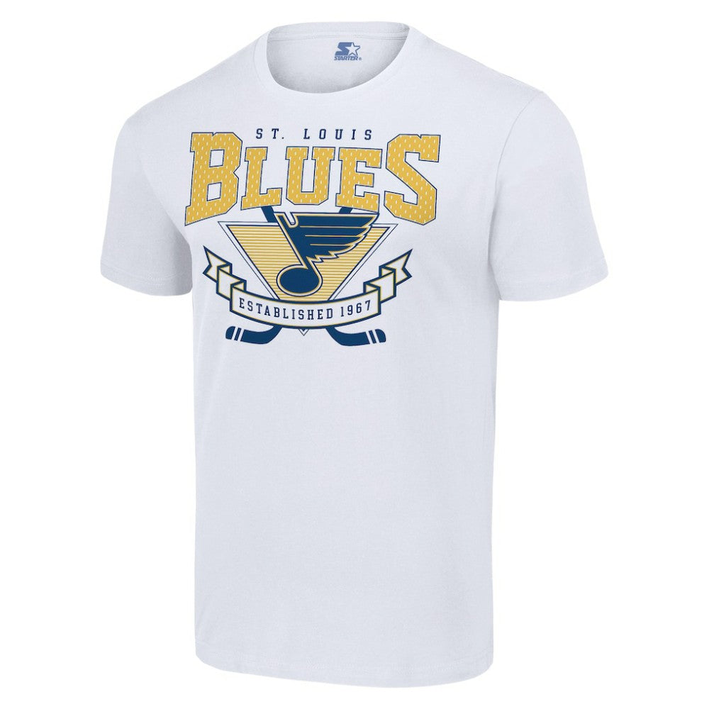 St. Louis Blues Starter Team Logo Graphic T-Shirt On Sale