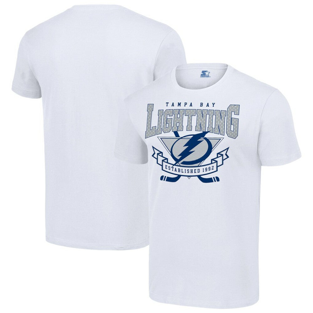 Tampa Bay Lightning Starter Team Logo Graphic T-Shirt On Sale