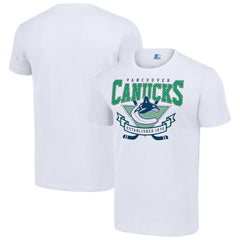 Vancouver Canucks Starter Team Logo Graphic T-Shirt For Sale