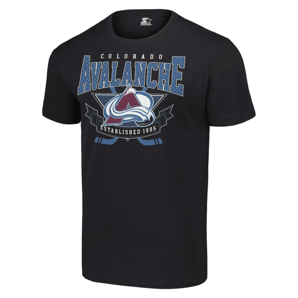 Colorado Avalanche Starter Team Logo Graphic T-Shirt For Sale