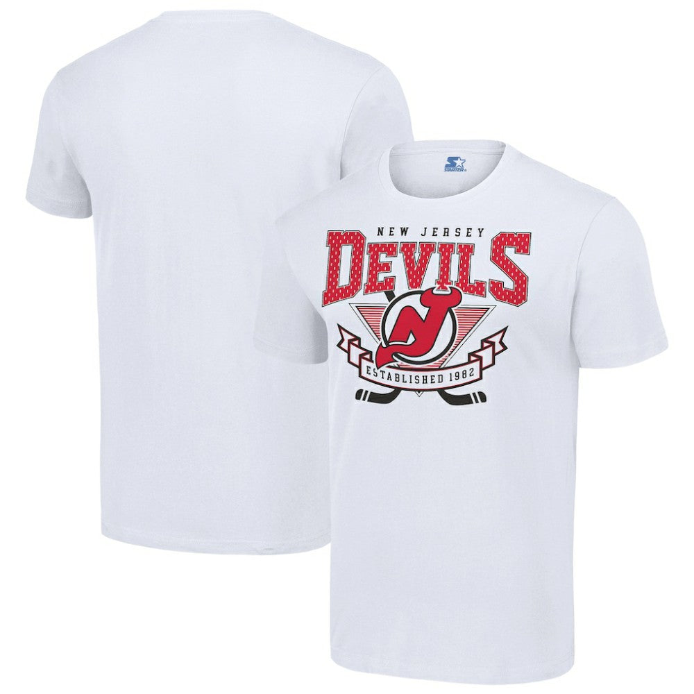 New Jersey Devils Starter Team Logo Graphic T-Shirt For Sale