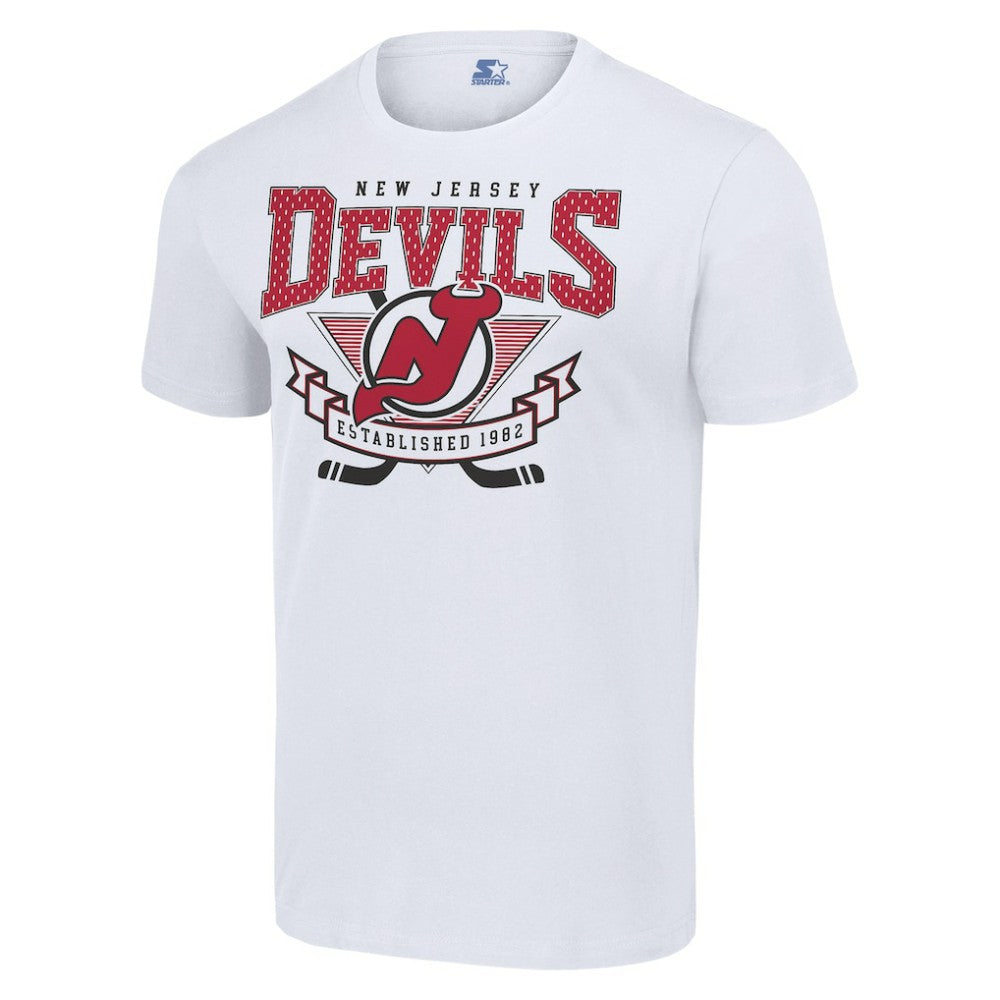 New Jersey Devils Starter Team Logo Graphic T-Shirt For Sale