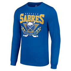 Buffalo Sabres Starter Team Logo Graphic Long Sleeve T-Shirt Discount