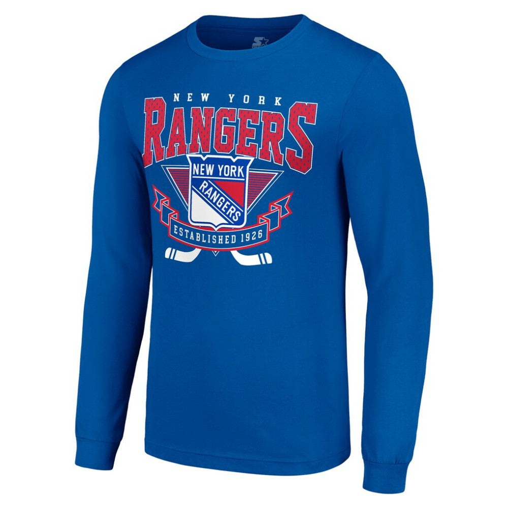 New York Rangers Starter Team Logo Graphic Long Sleeve T-Shirt Online