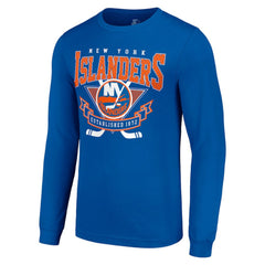 New York Islanders Starter Team Logo Graphic Long Sleeve T-Shirt Outlet