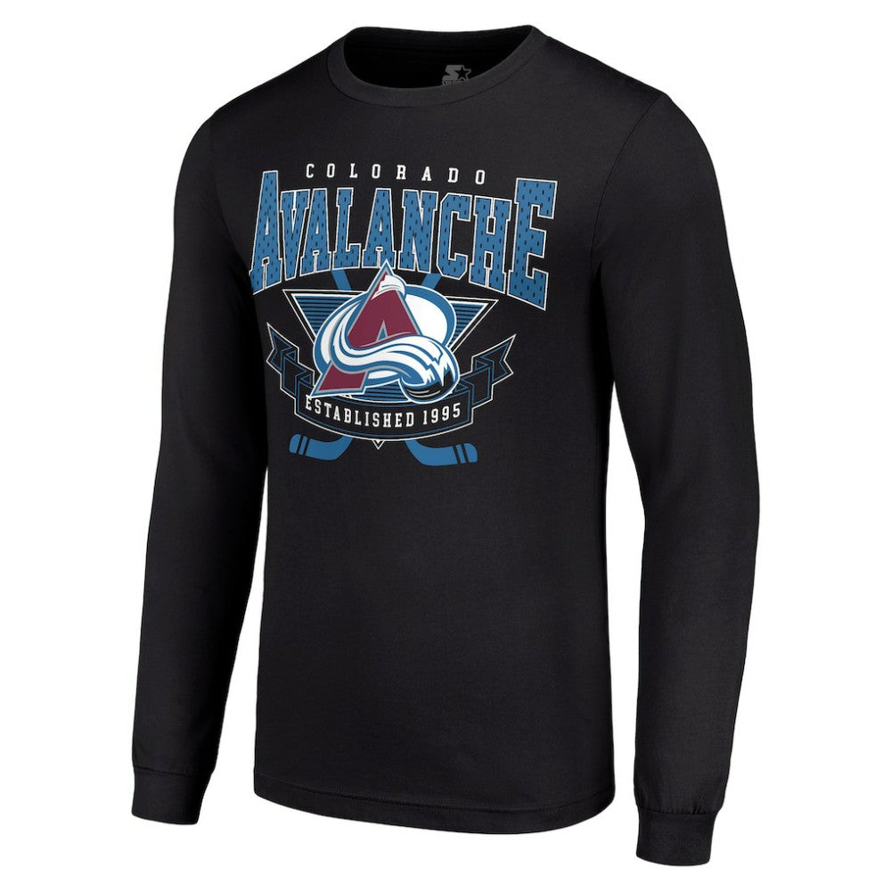 Colorado Avalanche Starter Team Logo Graphic Long Sleeve T-Shirt Online