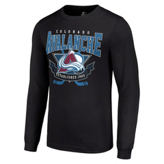 Colorado Avalanche Starter Team Logo Graphic Long Sleeve T-Shirt Online