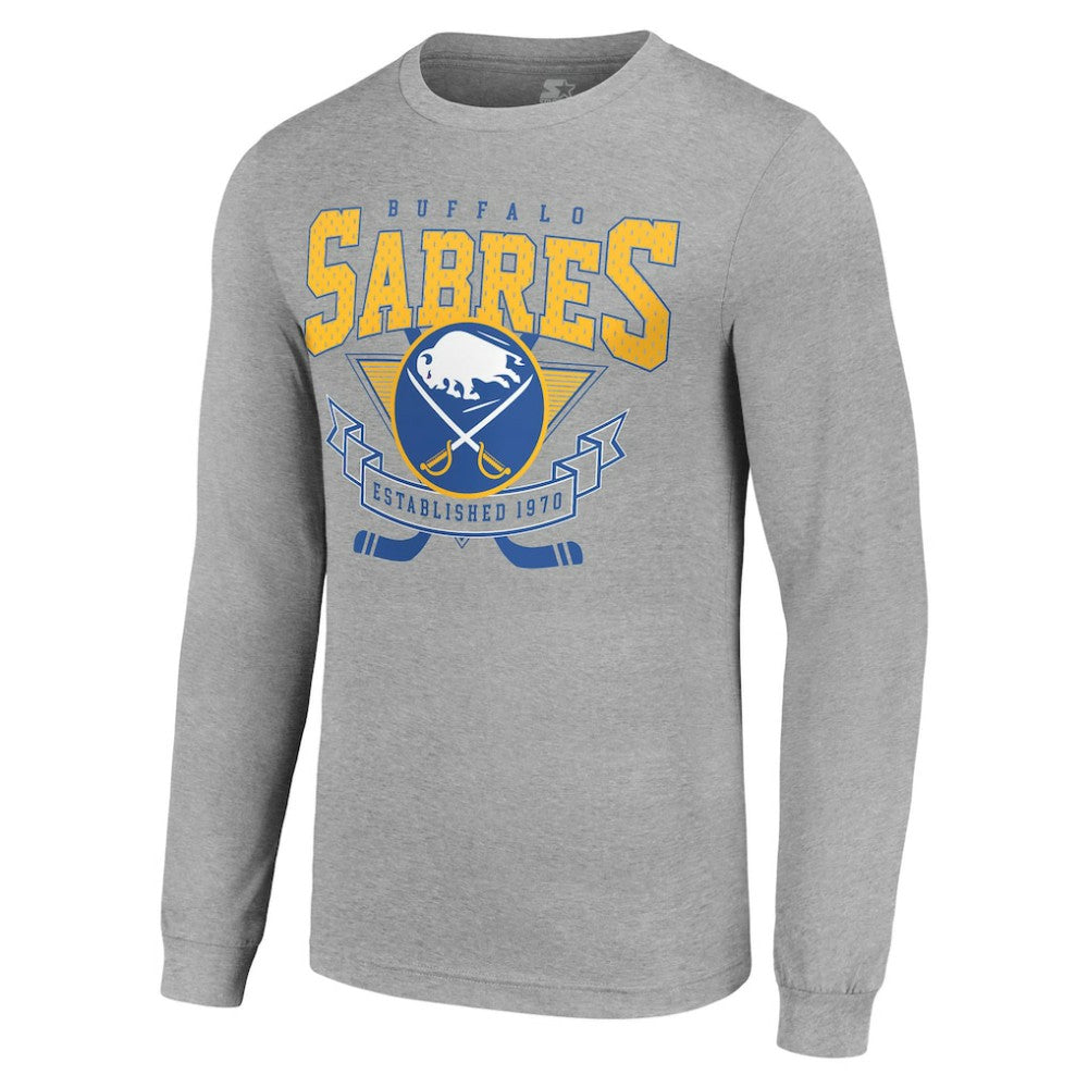 Buffalo Sabres Starter '80s Inspired Team Logo Long Sleeve T-Shirt Sale