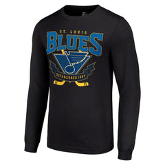 St. Louis Blues Starter Team Logo Graphic Long Sleeve T-Shirt For Sale