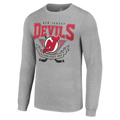 New Jersey Devils Starter '80s Inspired Team Logo Long Sleeve T-Shirt Sale