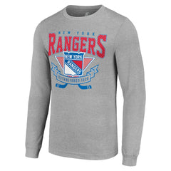 New York Rangers Starter '80s Inspired Team Logo Long Sleeve T-Shirt Online