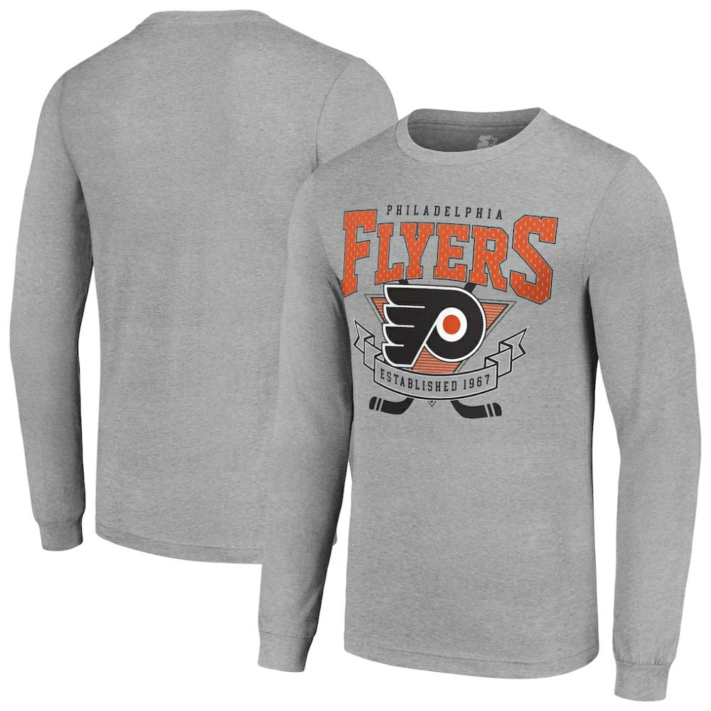 Philadelphia Flyers Starter '80s Inspired Team Logo Long Sleeve T-Shirt Online