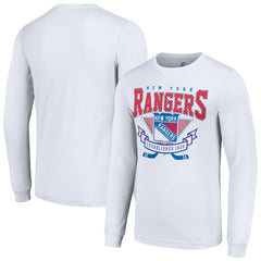 New York Rangers Starter Team Logo Graphic Long Sleeve T-Shirt Outlet