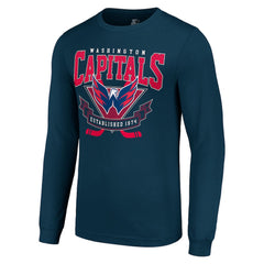 Washington Capitals Starter Team Logo Graphic Long Sleeve T-Shirt Outlet