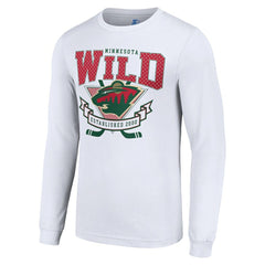 Minnesota Wild Starter Team Logo Graphic Long Sleeve T-Shirt Discount