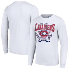 Montreal Canadiens Starter Team Logo Graphic Long Sleeve T-Shirt Outlet