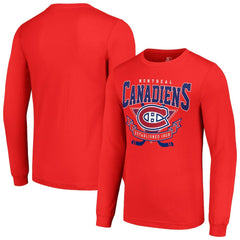 Montreal Canadiens Starter Team Logo Graphic Long Sleeve T-Shirt Sale