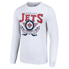 Winnipeg Jets Starter Team Logo Graphic Long Sleeve T-Shirt Online