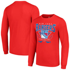 New York Rangers Starter Team Logo Graphic Long Sleeve T-Shirt Outlet